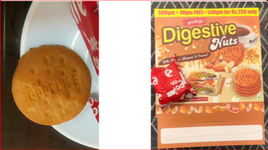 बिस्कुटमा रौं भेटिएपछि उद्योगमाथि कारबाही, २ लाख जरिवाना